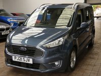 USED 2021 21 FORD GRAND TOURNEO CONNECT 1.5 TITANIUM TDCI 5d 120 BHP 7 SEAT PANORAMIC SUNROOF CRUISE CONTROL PARKING SENSORS 1 OWNER SERVICE HISTORY GENUINE LOW MILEAGE