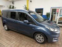 USED 2021 21 FORD GRAND TOURNEO CONNECT 1.5 TITANIUM TDCI 5d 120 BHP 7 SEAT PANORAMIC SUNROOF CRUISE CONTROL PARKING SENSORS 1 OWNER SERVICE HISTORY GENUINE LOW MILEAGE