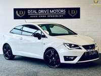 USED 2016 16 SEAT IBIZA 1.8 TSI CUPRA BLACK 3d 192 BHP SATNAV DAB BLUETOOTH