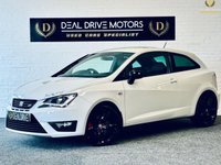 USED 2016 16 SEAT IBIZA 1.8 TSI CUPRA BLACK 3d 192 BHP SATNAV DAB BLUETOOTH