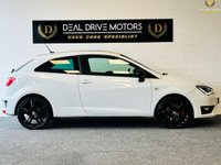 USED 2016 16 SEAT IBIZA 1.8 TSI CUPRA BLACK 3d 192 BHP SATNAV DAB BLUETOOTH