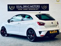 USED 2016 16 SEAT IBIZA 1.8 TSI CUPRA BLACK 3d 192 BHP SATNAV DAB BLUETOOTH