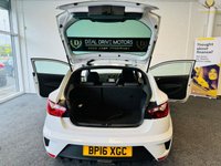 USED 2016 16 SEAT IBIZA 1.8 TSI CUPRA BLACK 3d 192 BHP SATNAV DAB BLUETOOTH