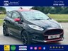 USED 2015 65 FORD FIESTA 1.0 ZETEC S BLACK EDITION 3d 139 BHP RED ROOF AND MIRRORS