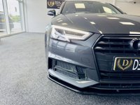 USED 2018 18 AUDI A4 2.0 TDI BLACK EDITION 4d 148 BHP REV CAM SATNAV HTD SEATS DAB