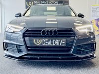 USED 2018 18 AUDI A4 2.0 TDI BLACK EDITION 4d 148 BHP REV CAM SATNAV HTD SEATS DAB