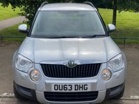 USED 2013 63 SKODA YETI 2.0 TDI  ELEGANCE  170 4wd MASSIVE SPEC.......CREAM LEATHER