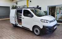 USED 2020 20 CITROEN DISPATCH 1.5 XS 1000 ENTERPRISE BLUEHDI S/S 101 BHP 3 SEATS BLUETOOTH CLOTH VINYL INTERIOR CRUISE CONTROL PARKING SENSORS ROOF RACK PIPE CARRIER SHELVING 1 OWNER SERVICE HISTORY