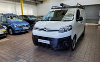 USED 2020 20 CITROEN DISPATCH 1.5 XS 1000 ENTERPRISE BLUEHDI S/S 101 BHP 3 SEATS BLUETOOTH CLOTH VINYL INTERIOR CRUISE CONTROL PARKING SENSORS ROOF RACK PIPE CARRIER SHELVING 1 OWNER SERVICE HISTORY