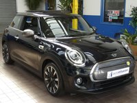 USED 2020 70 MINI ELECTRIC COOPER S LEVEL 3 3d 181 BHP STUNNING EXAMPLE BIG SPEC HEAD UP DISPLAY SAT NAV LEATHER HEATED SEATS SUNROOF REAR VIEW CAMERA CRUISE CONTROL PARKING SENSORS 1 OWNER SERVICE HISTORY