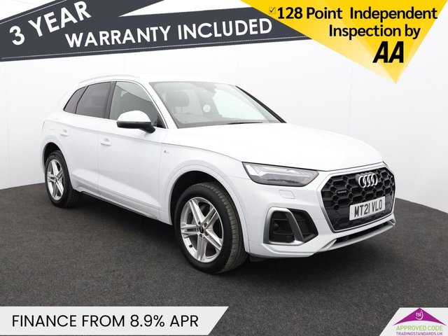 View our Audi Q5 2.0 TFSI 45 S line SUV 5dr Petrol S Tronic quattro Euro 6 (s/s) (265 ps)