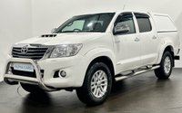 USED 2013 63 TOYOTA HI-LUX 3.0 INVINCIBLE 4X4 D-4D DCB 169 BHP 30910 Miles , Rear Hardback, Full Leather
