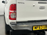 USED 2013 63 TOYOTA HI-LUX 3.0 INVINCIBLE 4X4 D-4D DCB 169 BHP 30910 Miles , Rear Hardback, Full Leather