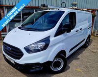 USED 2019 19 FORD TRANSIT CUSTOM 2.0 280 BASE P/V L1 H1 104 BHP LOW MILEAGE