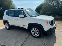 USED 2016 66 JEEP RENEGADE 1.6 M-JET LONGITUDE 5d 118 BHP Sat Nav-Sensors-Ulez Compliant
