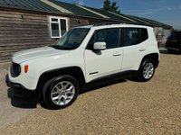 USED 2016 66 JEEP RENEGADE 1.6 M-JET LONGITUDE 5d 118 BHP Sat Nav-Sensors-Ulez Compliant