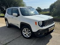 USED 2016 66 JEEP RENEGADE 1.6 M-JET LONGITUDE 5d 118 BHP Sat Nav-Sensors-Ulez Compliant