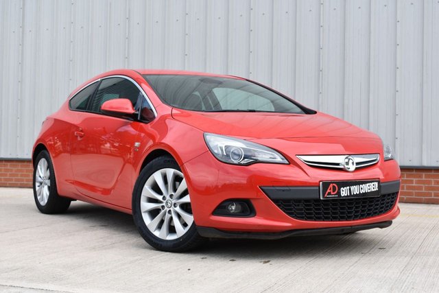 2014 64 Vauxhall Astra Gtc 1.4 SRI S/S 3d 138 BHP