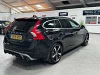 USED 2016 16 VOLVO V60 2.0 D4 R-DESIGN LUX NAV 5d 188 BHP 18" ALLOYS+NAV+HEATED SEATS
