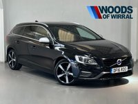USED 2016 16 VOLVO V60 2.0 D4 R-DESIGN LUX NAV 5d 188 BHP 18" ALLOYS+NAV+HEATED SEATS