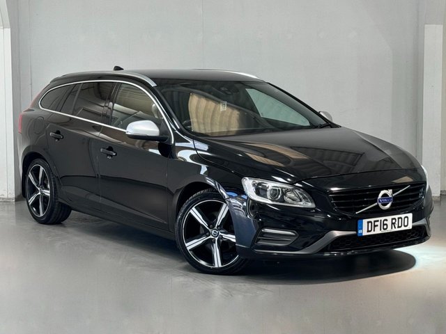 2016 16 Volvo V60 2.0 D4 R-DESIGN LUX NAV 5d 188 BHP