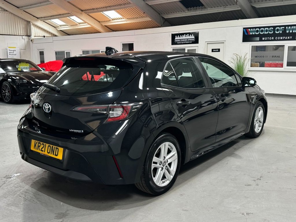 USED 2021 21 TOYOTA COROLLA 1.8 ICON 5d 121 BHP HEATED SEATS+REVERSING CAMERA