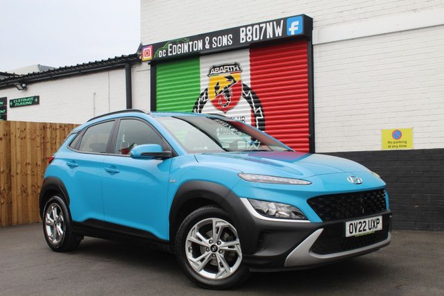 2022 22 Hyundai Kona 1.0 T-GDI SE CONNECT MHEV 5d 118 BHP