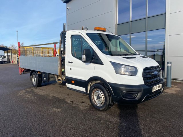 2020 20 Ford Transit 2.0 350 L4 XLWB DROPSIDE 130PS TAIL LIFT REVERSE CAMERA