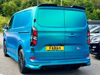 USED 2023 73 FORD TRANSIT CUSTOM 2.0 280 LIMITED L1H1 P/V ECOBLUE 135 BHP **Only 300 Miles - NO VAT - Swiss Van Styled** 