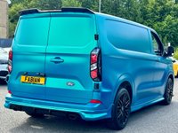 USED 2023 73 FORD TRANSIT CUSTOM 2.0 280 LIMITED L1H1 P/V ECOBLUE 135 BHP **Only 300 Miles - NO VAT - Swiss Van Styled** 