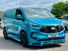 USED 2023 73 FORD TRANSIT CUSTOM 2.0 280 LIMITED L1H1 P/V ECOBLUE 135 BHP **Only 300 Miles - NO VAT - Swiss Van Styled** 