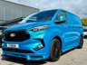 USED 2023 73 FORD TRANSIT CUSTOM 2.0 280 LIMITED L1H1 P/V ECOBLUE 135 BHP **Only 300 Miles - NO VAT - Swiss Van Styled** 