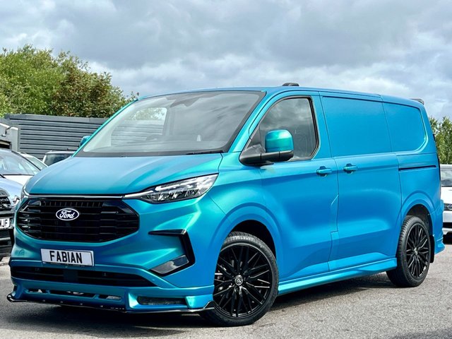 2023 73 Ford Transit Custom 2.0 280 LIMITED L1H1 P/V ECOBLUE 135 BHP **Only 300 Miles - NO VAT - Swiss Van Styled**