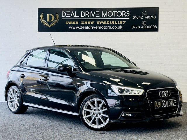 2017 67 Audi A1 1.6 SPORTBACK TDI S LINE 5d 114 BHP