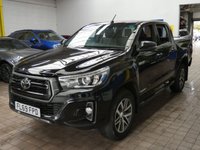 USED 2019 69 TOYOTA HI-LUX 2.4 INVINCIBLE X 4WD D-4D DCB 147 BHP 5 SEATS SAT NAV LEATHER HEATED SEATS REAR VIEW CAMERA CRUISE CONTROL PARKING SENSORS SPORT DECK LOAD LINER TOW BAR 1 OWNER SERVICE HISTORY