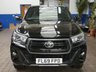 USED 2019 69 TOYOTA HI-LUX 2.4 INVINCIBLE X 4WD D-4D DCB 147 BHP 5 SEATS SAT NAV LEATHER HEATED SEATS REAR VIEW CAMERA CRUISE CONTROL PARKING SENSORS SPORT DECK LOAD LINER TOW BAR 1 OWNER SERVICE HISTORY