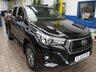 USED 2019 69 TOYOTA HI-LUX 2.4 INVINCIBLE X 4WD D-4D DCB 147 BHP 5 SEATS SAT NAV LEATHER HEATED SEATS REAR VIEW CAMERA CRUISE CONTROL PARKING SENSORS SPORT DECK LOAD LINER TOW BAR 1 OWNER SERVICE HISTORY