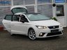 USED 2017 67 SEAT IBIZA 1.0 TSI FR 5d 114 BHP Finished in CANDY WHITE with LEATHER/ALCANTARA trim. This great looking hatch has sharp handling, well built and comfortable interior. SEAT has a strong track record when it comes to building quality hatchbacks and this is one of the best around. Features include, Pan Roof, Sat Nav, Leather/Alcantara trim, DAB, B/Tooth, Park sensors, Tinted Rear windows, 17" Alloys and more. Serviced at 10007 miles, 20962 miles, 32196 miles, 46537 miles, 61053 miles, 67808 miles, 72708 miles and at 76251 milles