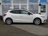 USED 2017 67 SEAT IBIZA 1.0 TSI FR 5d 114 BHP Finished in CANDY WHITE with LEATHER/ALCANTARA trim. This great looking hatch has sharp handling, well built and comfortable interior. SEAT has a strong track record when it comes to building quality hatchbacks and this is one of the best around. Features include, Pan Roof, Sat Nav, Leather/Alcantara trim, DAB, B/Tooth, Park sensors, Tinted Rear windows, 17" Alloys and more. Serviced at 10007 miles, 20962 miles, 32196 miles, 46537 miles, 61053 miles, 67808 miles, 72708 miles and at 76251 milles