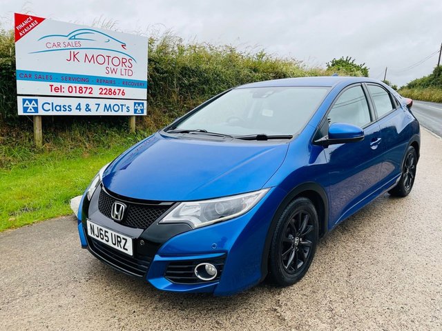2015 65 Honda Civic 1.6 I-DTEC SE PLUS NAVI 5d 118 BHP