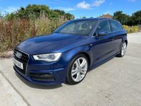 USED 2014 14 AUDI A3 1.4 TFSI S LINE 5d 148 BHP 1 PREVIOUS OWNER, 2 KEYS