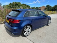 USED 2014 14 AUDI A3 1.4 TFSI S LINE 5d 148 BHP 1 PREVIOUS OWNER, 2 KEYS