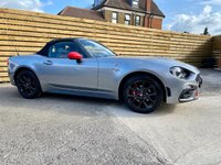 USED 2016 66 ABARTH 124 1.4 SPIDER MULTIAIR 2d 168 BHP ..ONE OWNER CAR..
