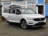 USED 2021 21 VOLKSWAGEN T-ROC 2.0 DESIGN TDI EVO 5d 114 BHP Finished in WHITE SILVER WITH BLACK ROOF and contrasting Sports Trim. This T-Roc is for those who want a compact SUV with smart styling and a good level of practicality. This Golf based SUV is both practical and fun to drive. Features include, Sat Nav, Apple Play, Cruise Control, 17" Alloys, DAB Radio, B/Tooth and much more. VW Dealer serviced at 16934 miles, 36060 miles, 54204 miles, 71678 miles and at 88195 miles.