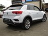 USED 2021 21 VOLKSWAGEN T-ROC 2.0 DESIGN TDI EVO 5d 114 BHP Finished in WHITE SILVER WITH BLACK ROOF and contrasting Sports Trim. This T-Roc is for those who want a compact SUV with smart styling and a good level of practicality. This Golf based SUV is both practical and fun to drive. Features include, Sat Nav, Apple Play, Cruise Control, 17" Alloys, DAB Radio, B/Tooth and much more. VW Dealer serviced at 16934 miles, 36060 miles, 54204 miles, 71678 miles and at 88195 miles.