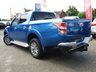 USED 2019 69 MITSUBISHI L200 2.4 DI-D 4WD BARBARIAN DCB 178 BHP Finished in ELECTRIC BLUE MET with contrasting BLACK HEATED LEATHER Interior. This pick up is as rough and as tough as they come with great safety credentials and a four star rating from Euro NCAP. This is a great Used Pick Up Truck. Features include, Full Heated Leather, DAB Radio, B/Tooth, Cruise Control, Front Fogs, Sat Nav Rear View Camera and much more. Serviced at 7000 miles, 14080 miles, 24735 miles, 46533 miles and at 67011 miles.. NOT TO BE MISSED.