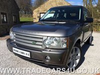 USED 2008 08 LAND ROVER RANGE ROVER VOGUE 3.6 TDV8 TURBO DIESEL 