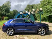 USED 2019 19 AUDI Q8 3.0 TDI QUATTRO S LINE MHEV 5d 282 BHP BIG SPEC 2019 AUDI A8 5O QUATTRO TDI AUTOMATIC - 22 INCH ALLOYS - 1/2 LEATHER ALCANTARA S-LINE EMBOSSED SPORTS SEATS - 2 FORMER KEEPERS - SERVICE HISTORY - i-COCKPIT