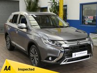 USED 2020 20 MITSUBISHI OUTLANDER 2.0 EXCEED 5d 148 BHP STUNNING EXAMPLE 7 SEATS SAT NAV LEATHER HEATED SEATS REAR VIEW CAMERA CRUISE CONTROL PARKING SENSORS GENUINE LOW MILES 1 OWNER SERVICE HISTORY