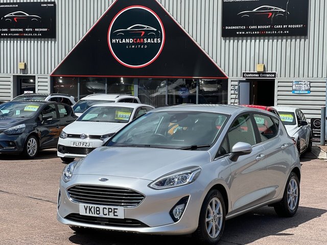 2018 18 Ford Fiesta 1.0 ZETEC 5d 99 BHP